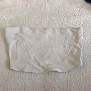 White crop top